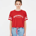 Beach Ville Red T-shirt
