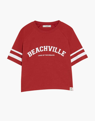 Beach Ville Red T-shirt