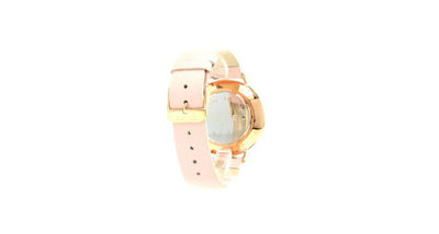 Pink Leather Watch