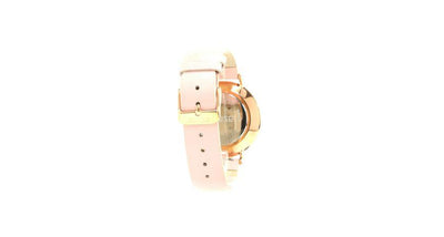 Pink Leather Watch