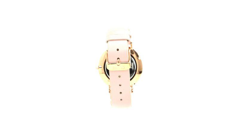 Pink Leather Watch