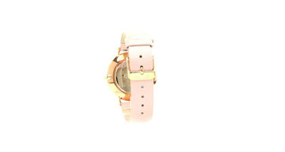 Pink Leather Watch