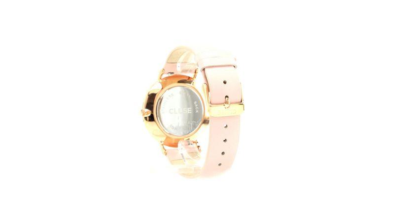 Pink Leather Watch